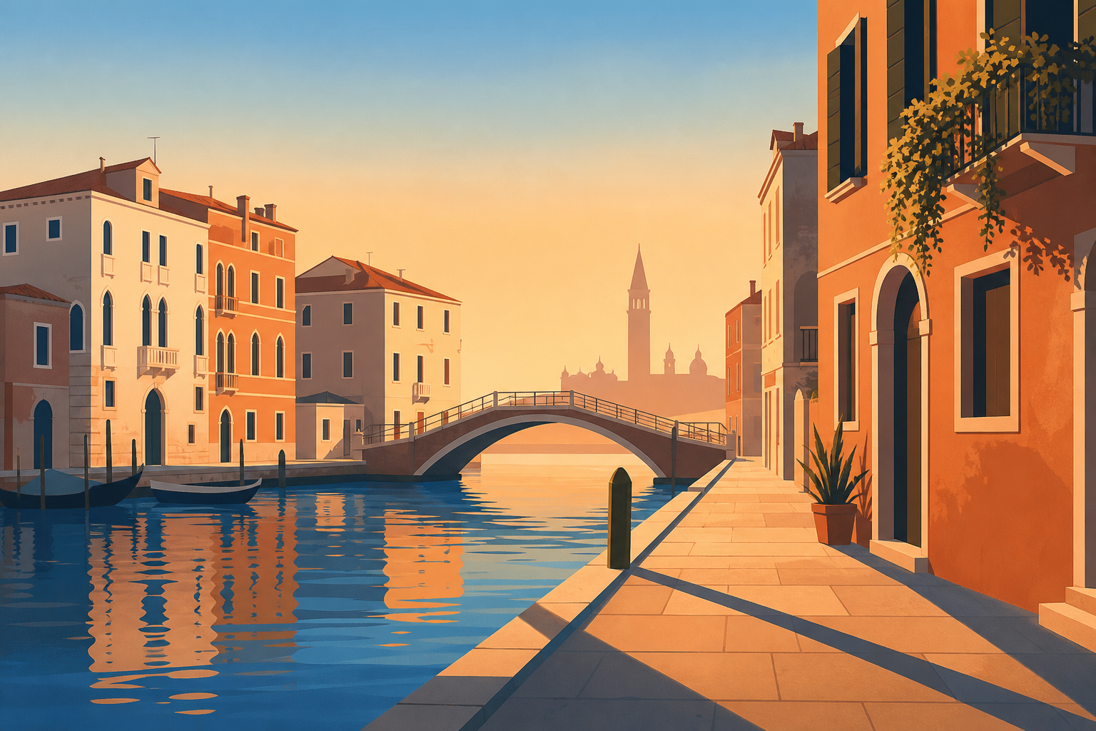 Venezia al tramonto: dove andare quando la luce rende la città più lenta