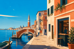 Passeggiata lenta a Venezia tra ponte, fondamenta e bacaro.