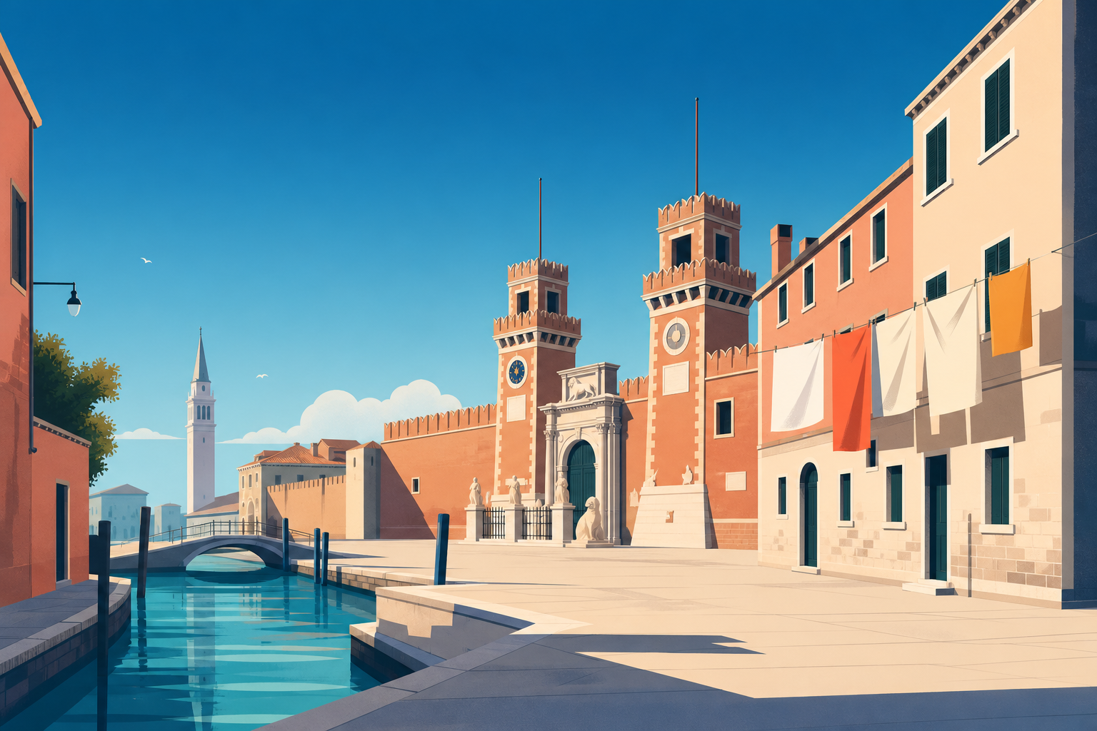 Castello, la Venezia più larga: una passeggiata tra Arsenale, panni stesi e campi quotidiani