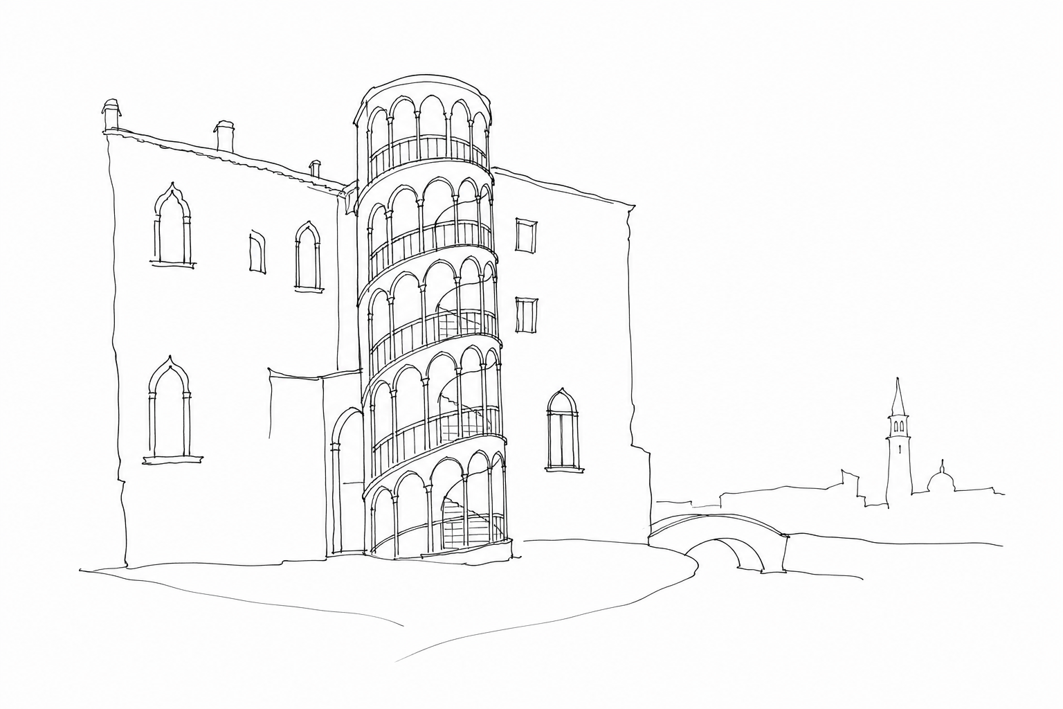 La Scala Contarini del Bovolo: perché una scala a chiocciola è diventata uno dei dettagli più strani di Venezia