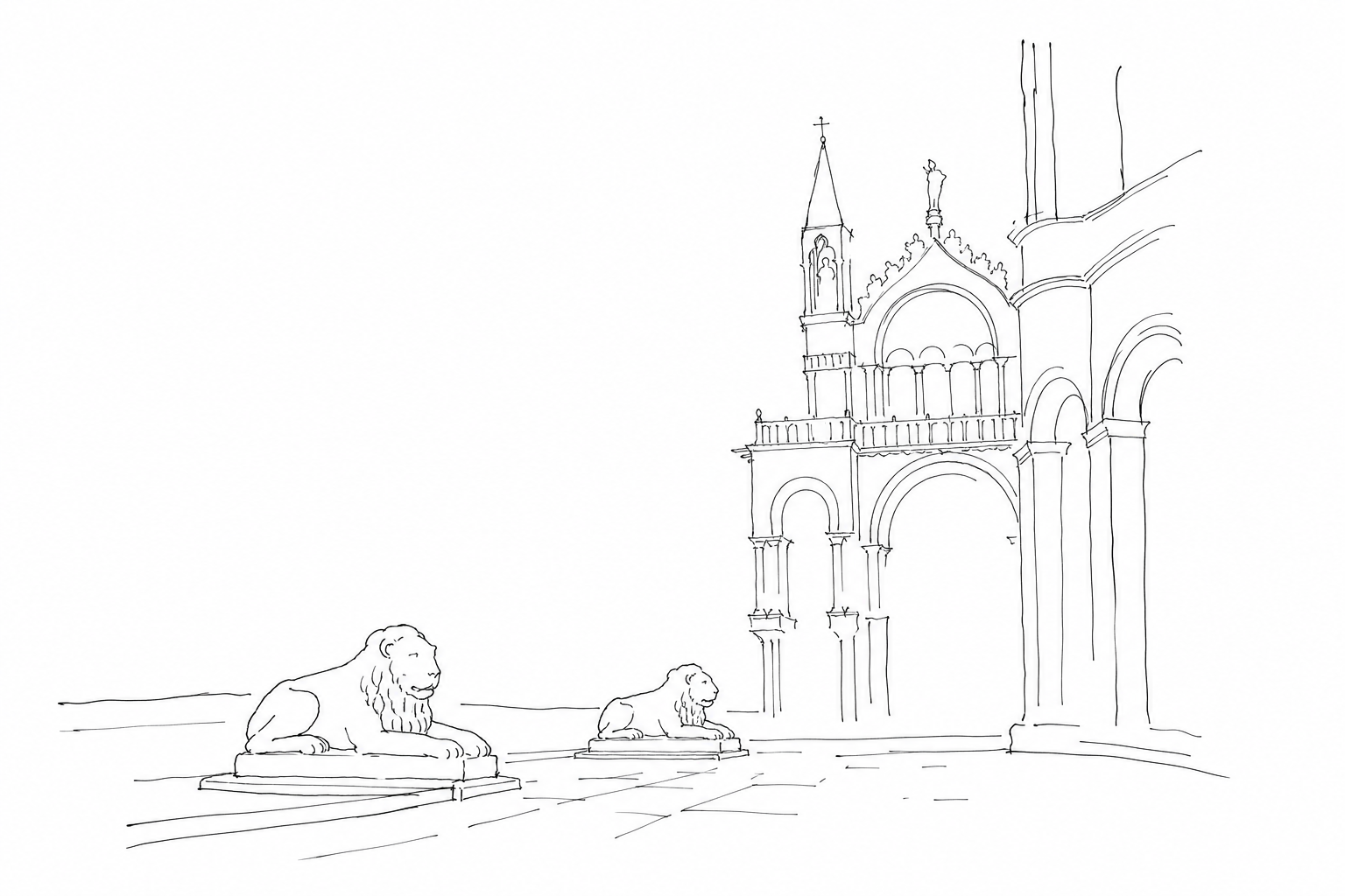 The Piazzetta dei Leoncini: the small side space that many cross without understanding