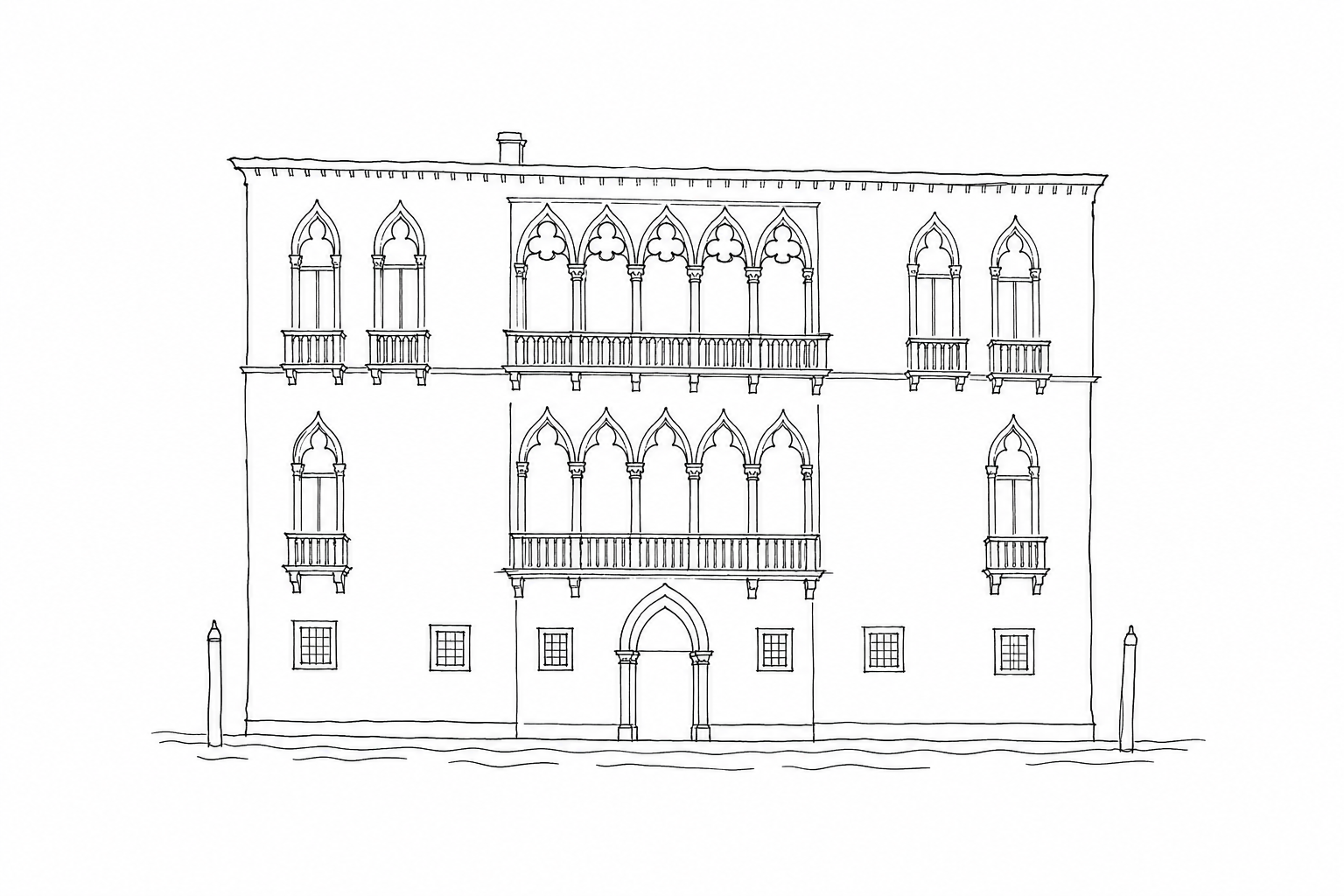 Palazzo Pisani Moretta: why Venetian Gothic seems embroidered in stone