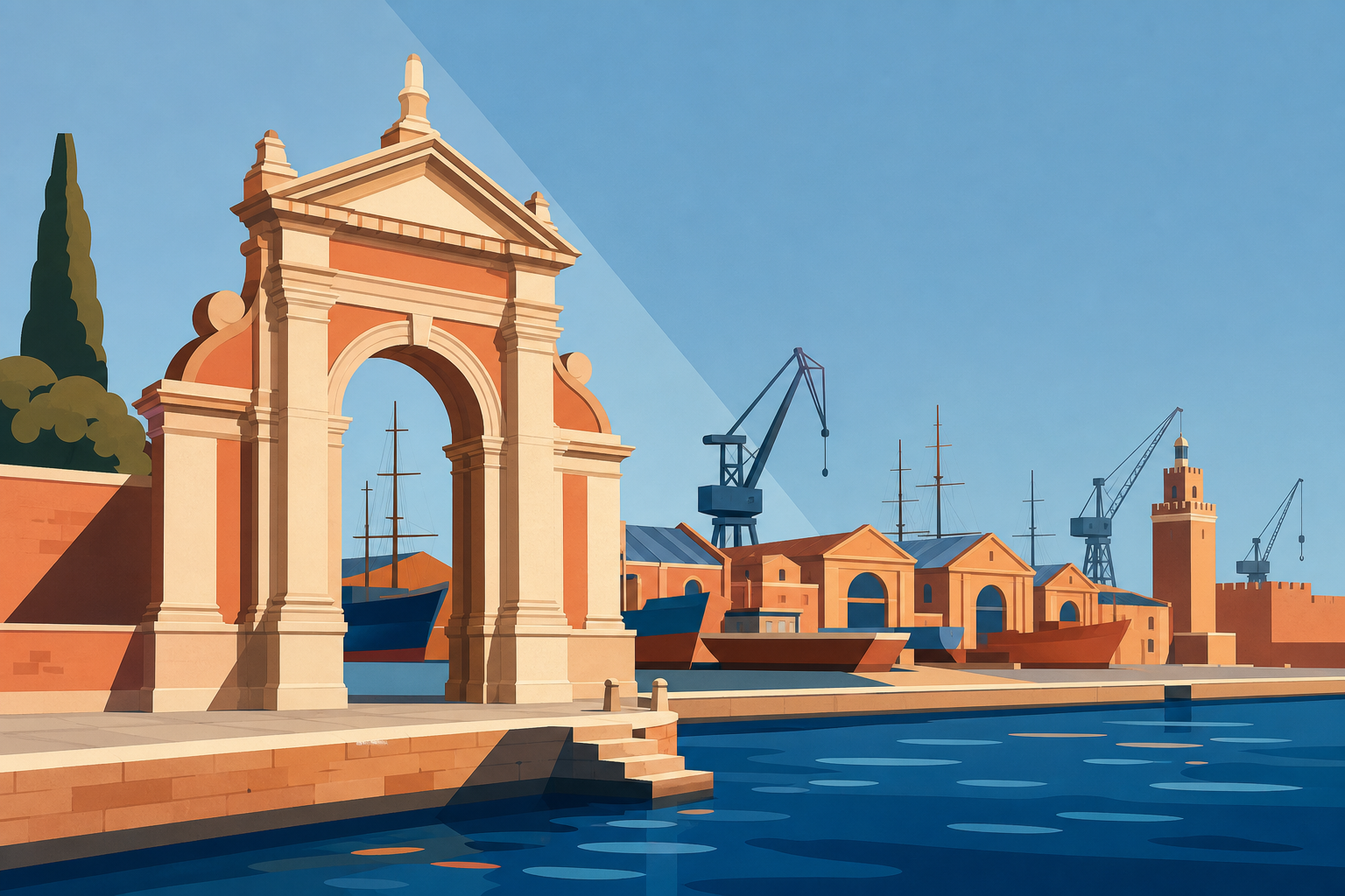 Illustration for Castello, la Venezia più larga: una passeggiata tra Arsenale, panni stesi e campi quotidiani