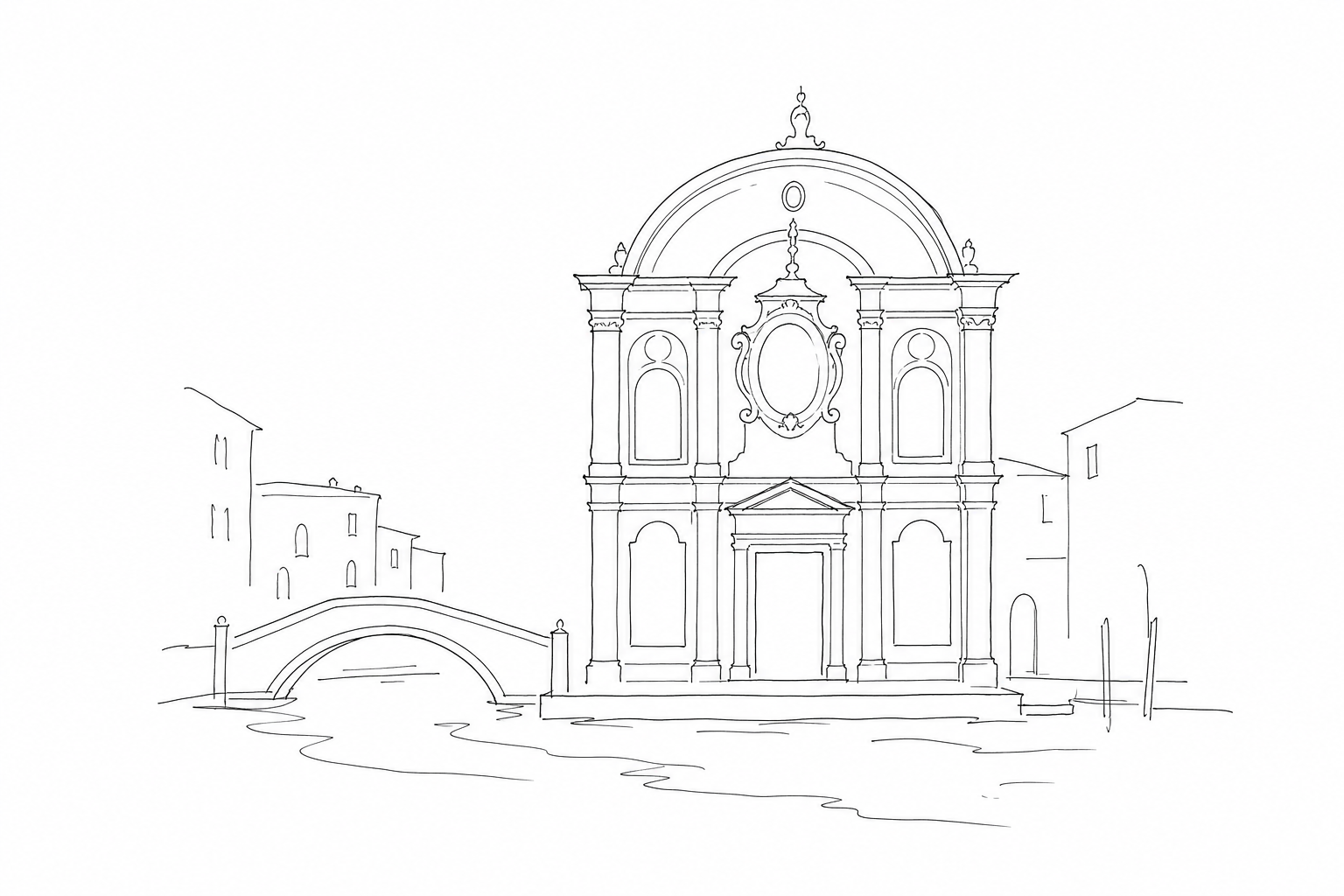 Illustration for Santa Maria dei Miracoli: perché questa piccola chiesa sembra uno scrigno di marmo
