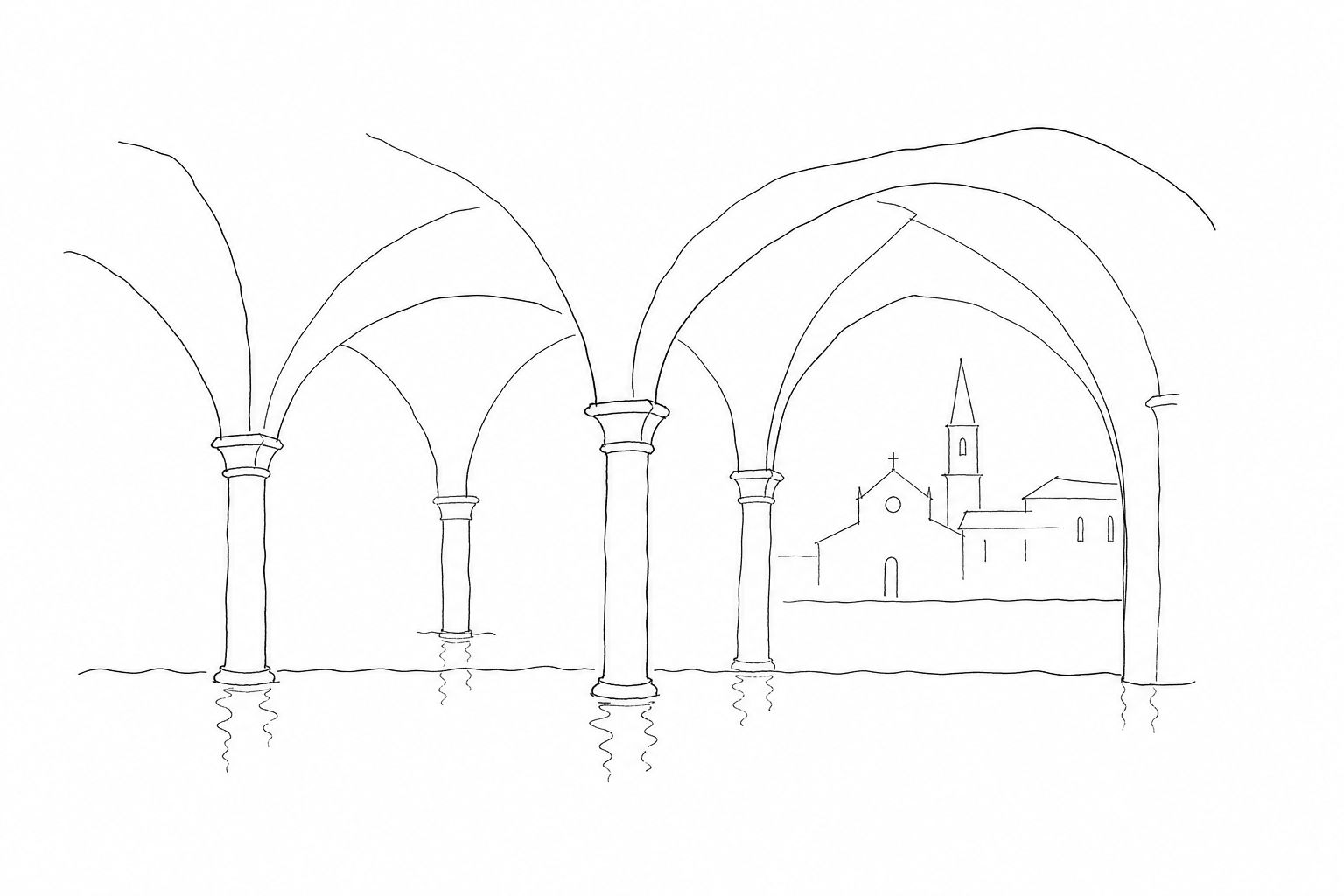 Illustration for San Zaccaria oltre San Marco: cripta, acqua e la calma sospesa di Giovanni Bellini