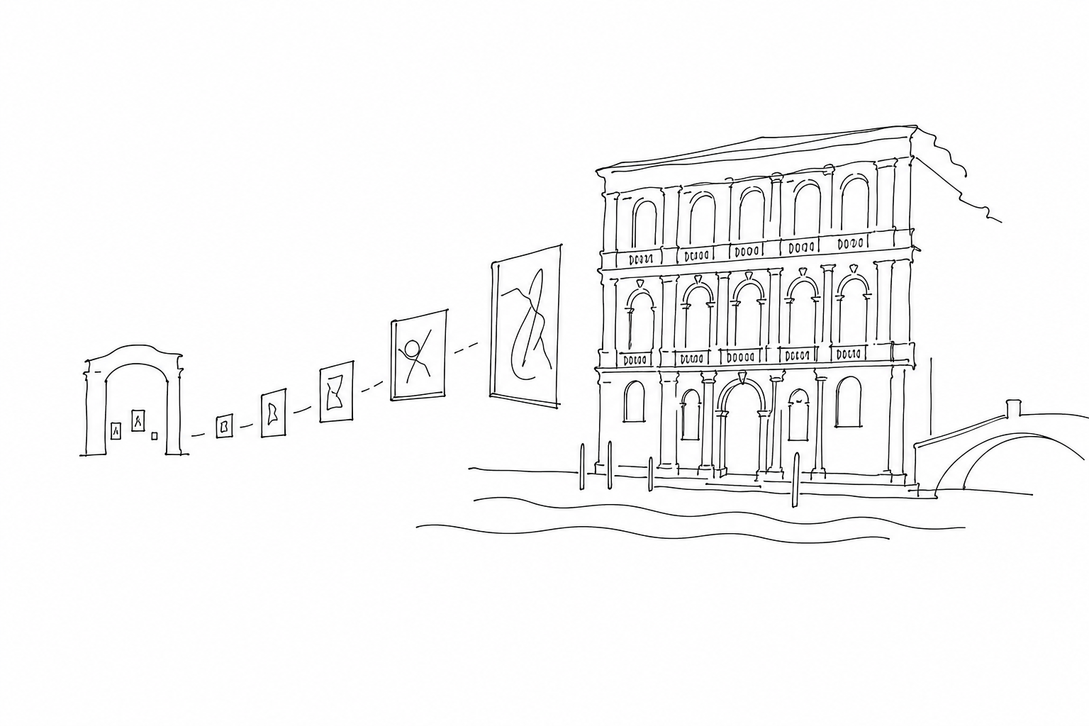 Illustration for Ca’ Pesaro: perché l’arte moderna a Venezia abita un palazzo sul Canal Grande