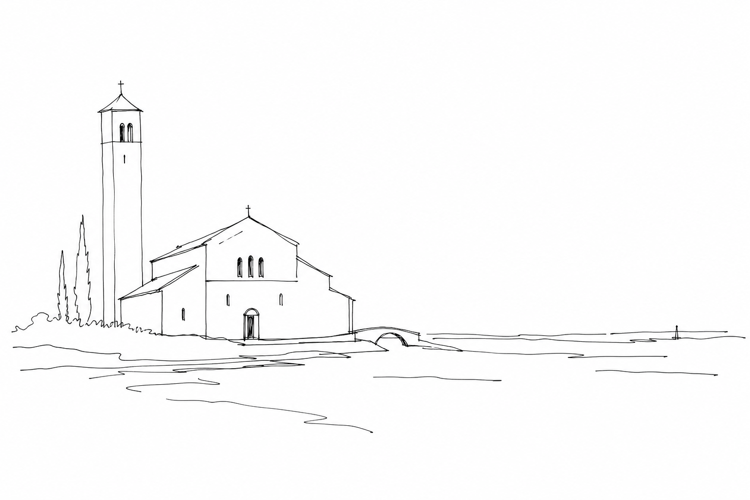 Illustration for Torcello senza fretta: cosa resta della prima Venezia quando il rumore sparisce