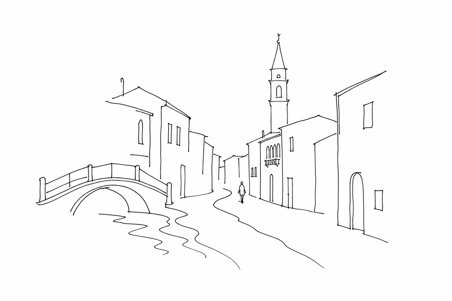 Illustration for Rio terà: perché alcune strade di Venezia erano canali