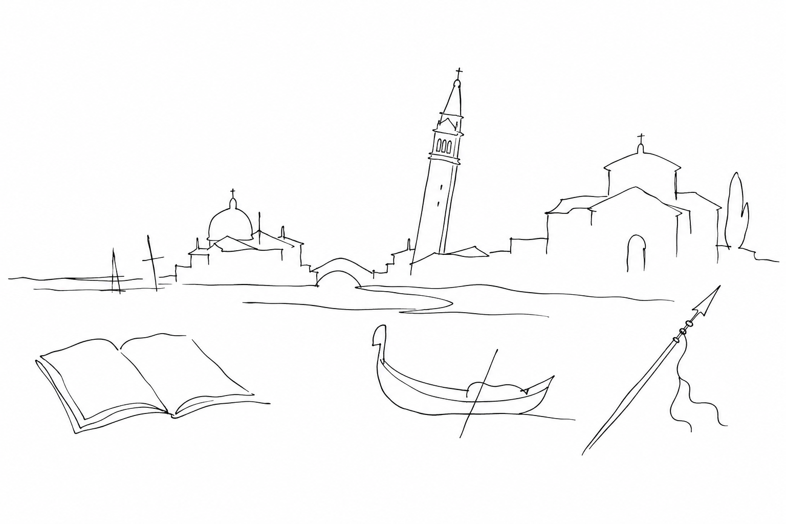 Illustration for San Giorgio dei Greci: the leaning bell tower that tells the story of Venice’s foreign communities