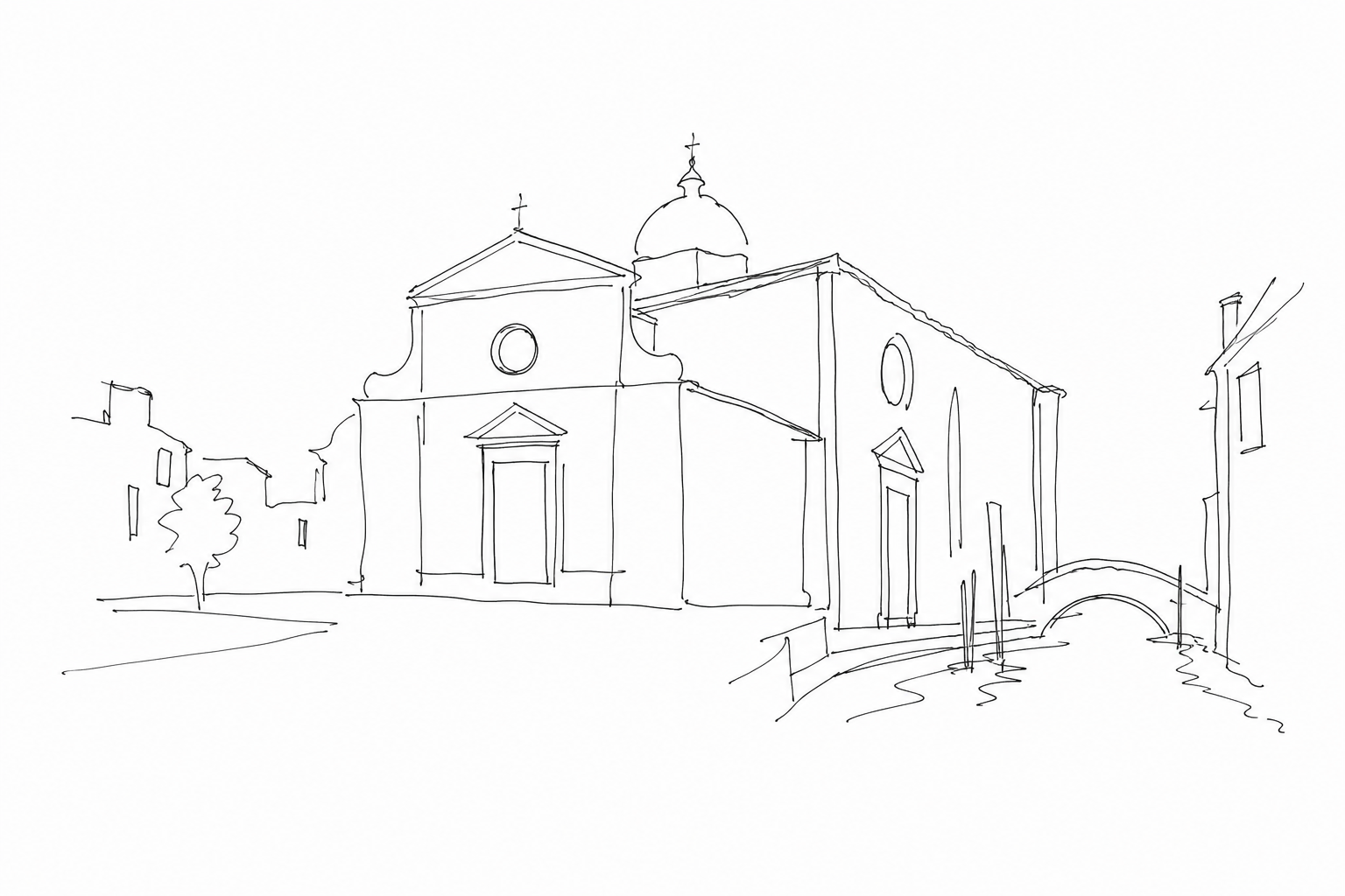Illustration for Santa Maria Formosa: one campo, two façades, and a Venice that changes sides with every step