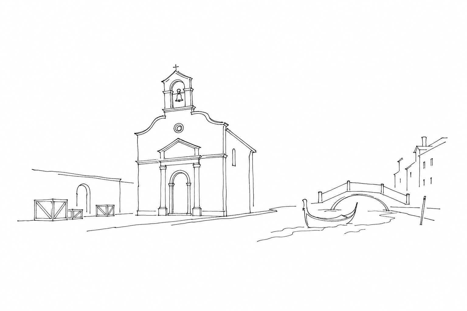 Illustration for Santa Maria Mater Domini: a small church for understanding the mercantile Venice of Santa Croce