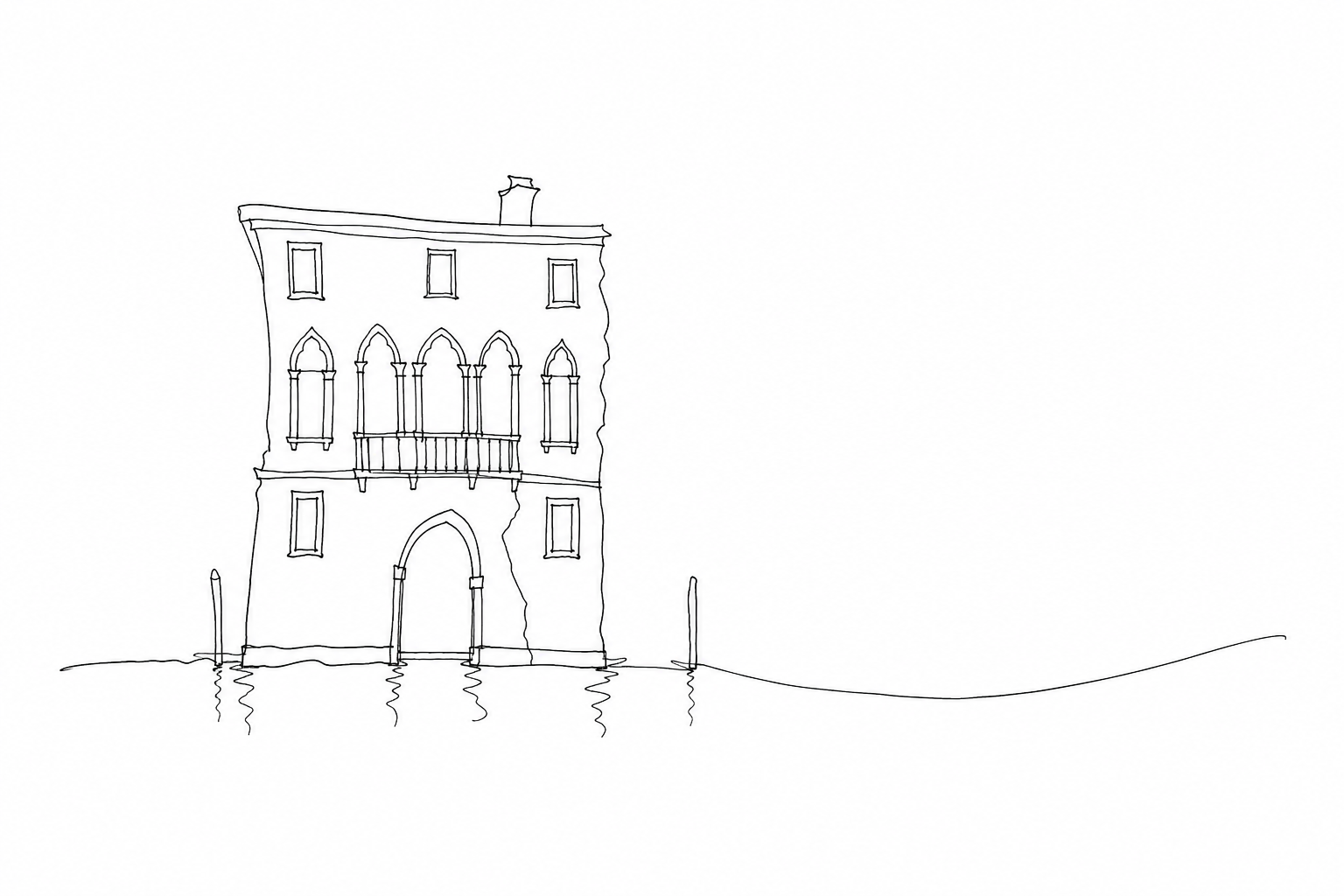 Illustration for Ca’ Dario: beauty, superstition and dark legends on the Grand Canal’s most unsettling façade
