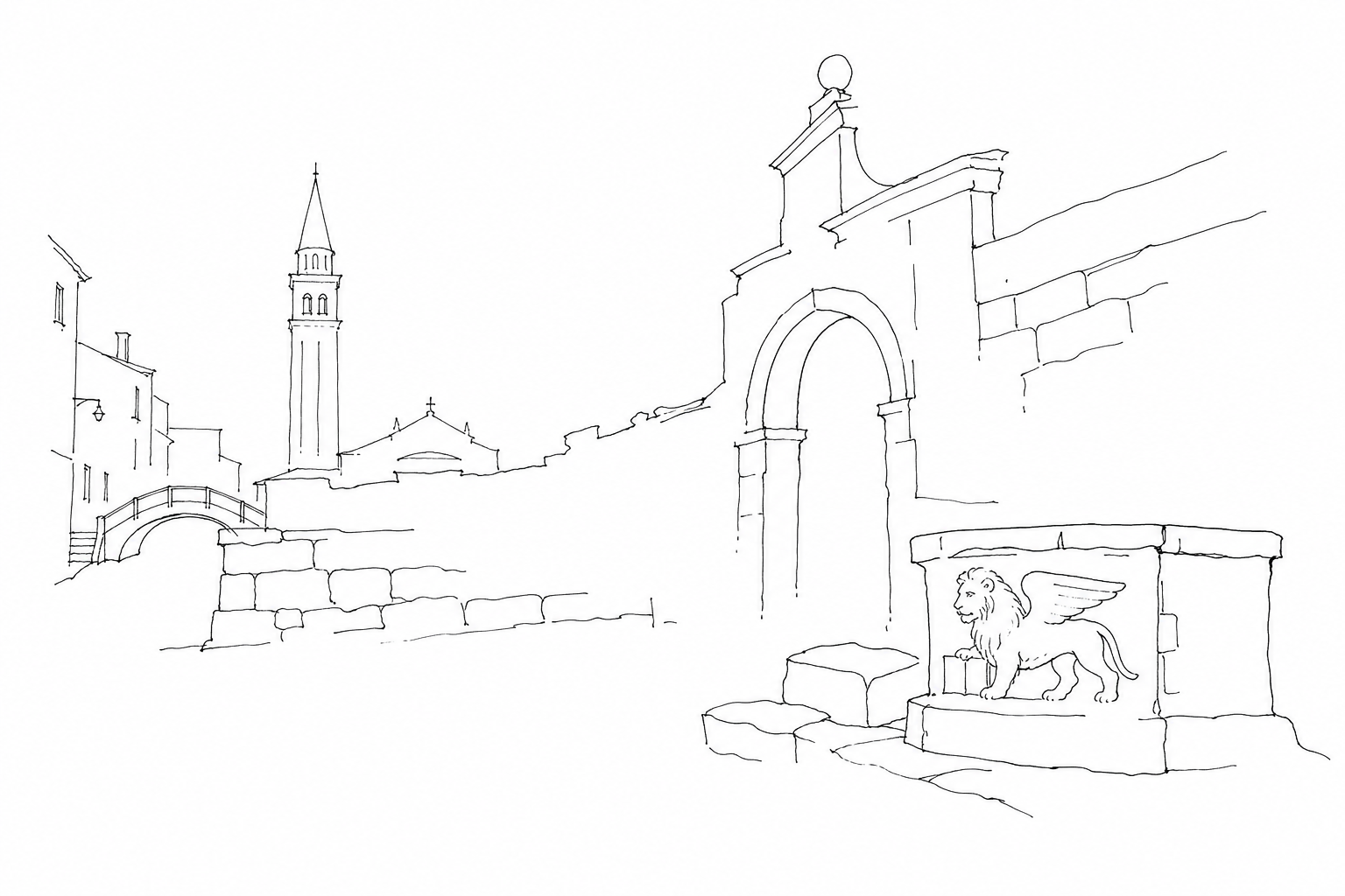 Illustration for Hidden St. Mark's lions: where to look for Venice's symbol away from the flags