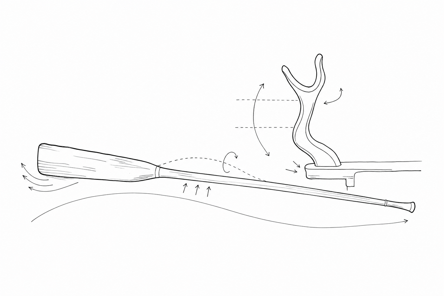 Illustration for The Venetian remèr: oars and forcole, the craftsmanship without which the gondola does not move