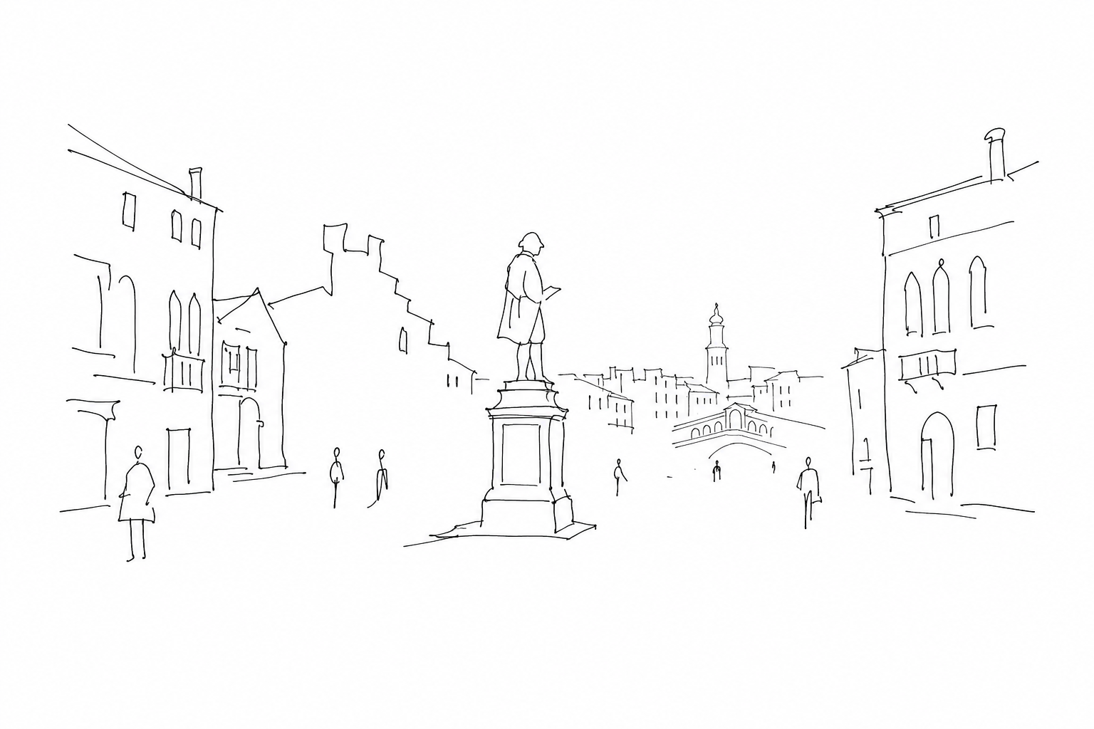 Campo San Bartolomeo: Goldoni, Rialto e il punto d’incontro più nervoso della città