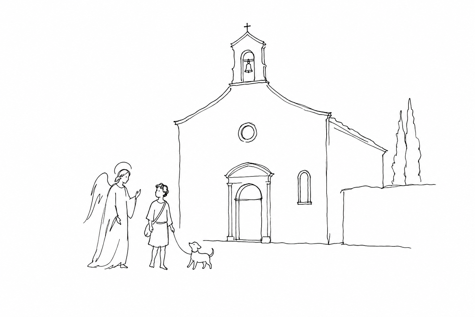 Angelo Raffaele: Tobia, il cane e una chiesa di Dorsoduro dal tono quasi narrativo