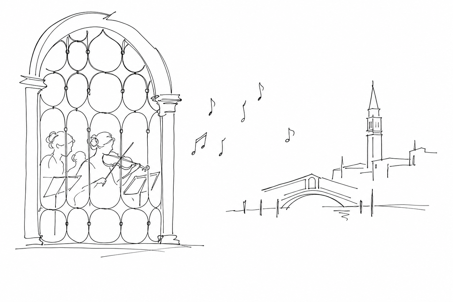 Illustration for La Pietà and the Musician Girls: Vivaldi Seen from the Hospital Girls’ Side