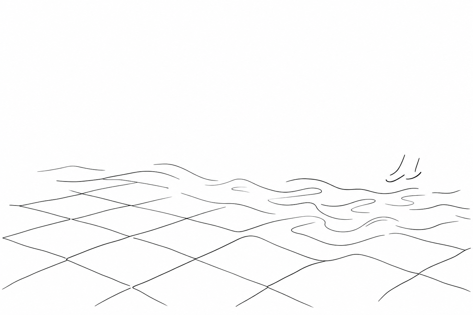 Illustration for The floor of St. Mark’s: marble waves, geometries and the feeling of walking on water