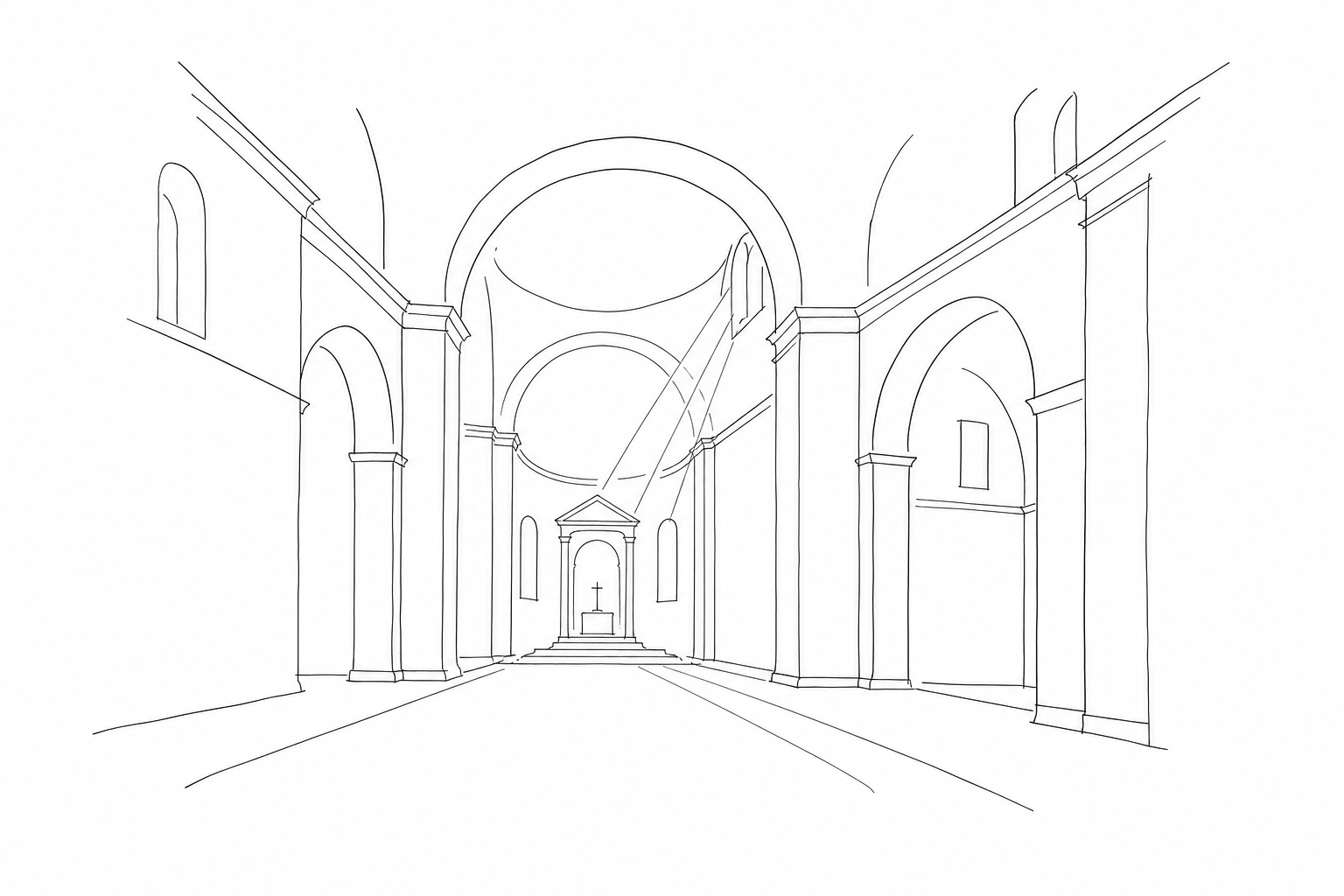 Illustration for San Giorgio Maggiore: Palladio, silence and a view of St Mark’s from the opposite side