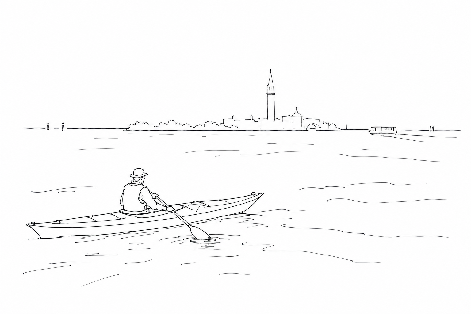 Illustration for Kayaking in the lagoon: when it makes sense, what to expect and why it is not a simple romantic outing