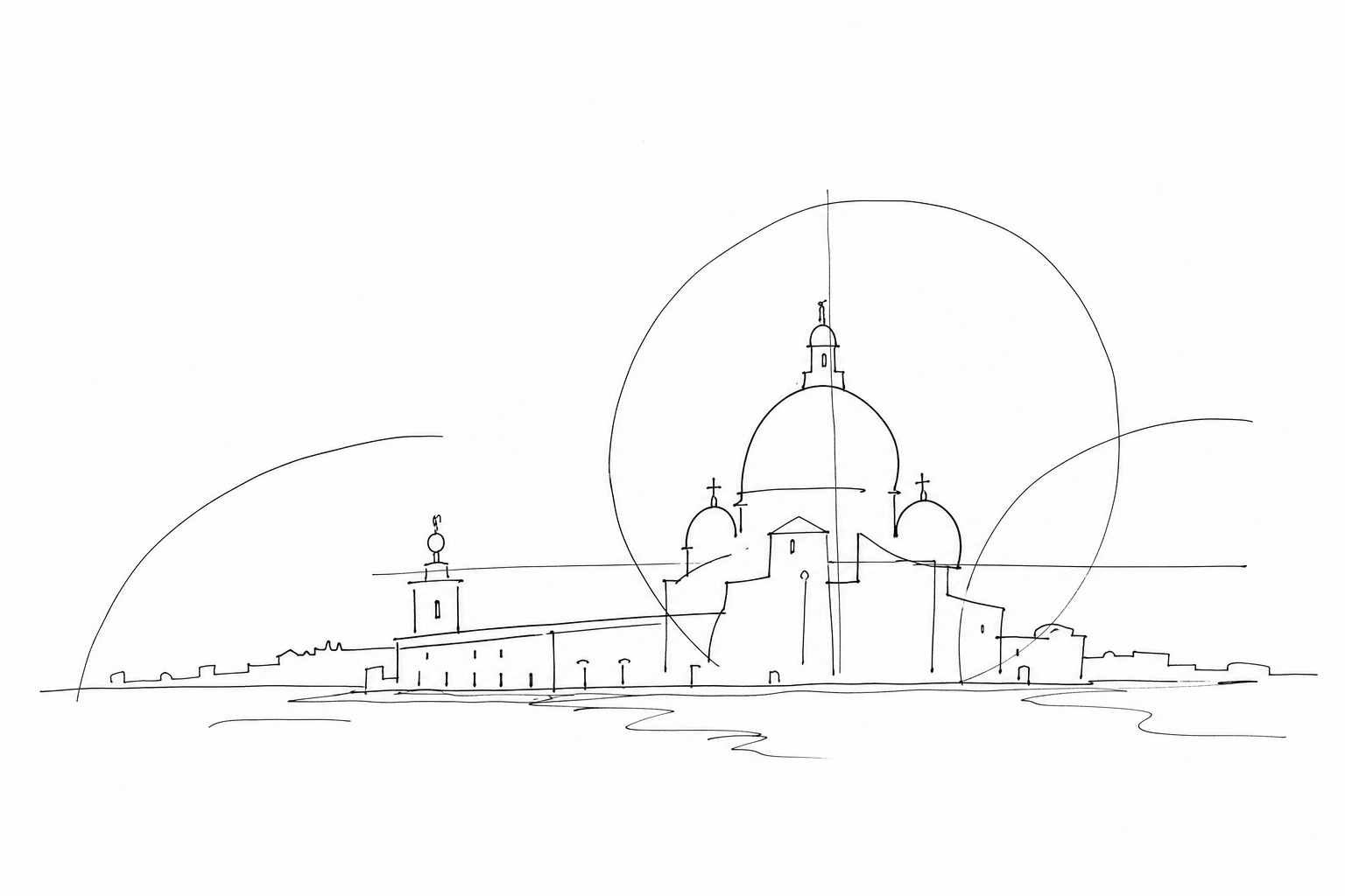 Illustration for Longhena a Venezia: come riconoscere il barocco veneziano partendo dalla Salute
