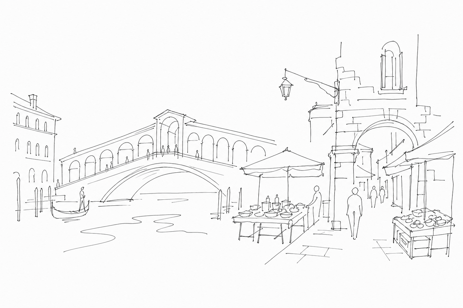 Illustration for Visiting Venice without entering any museum: a day made of details, campi and water