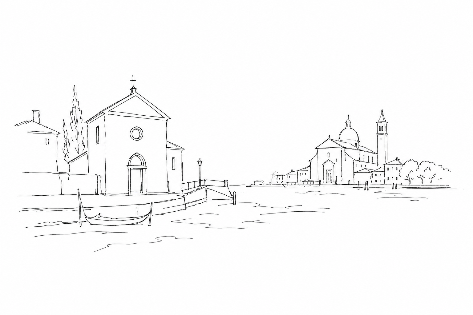 Illustration for Santa Maria della Visitazione: la chiesa piccola delle Zattere prima dei Gesuati più famosi