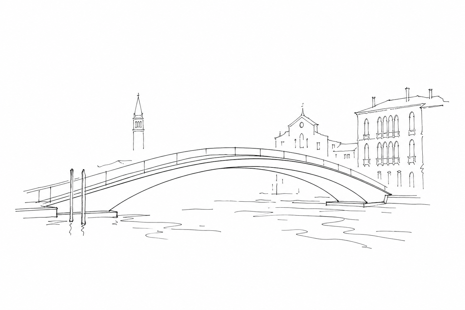 Illustration for Ponte della Costituzione: the contemporary bridge that Venice has never stopped discussing